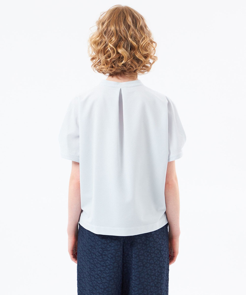 WEB&一部店舗限定】スキッパーサッカーブラウス(トップス)｜MACKINTOSH