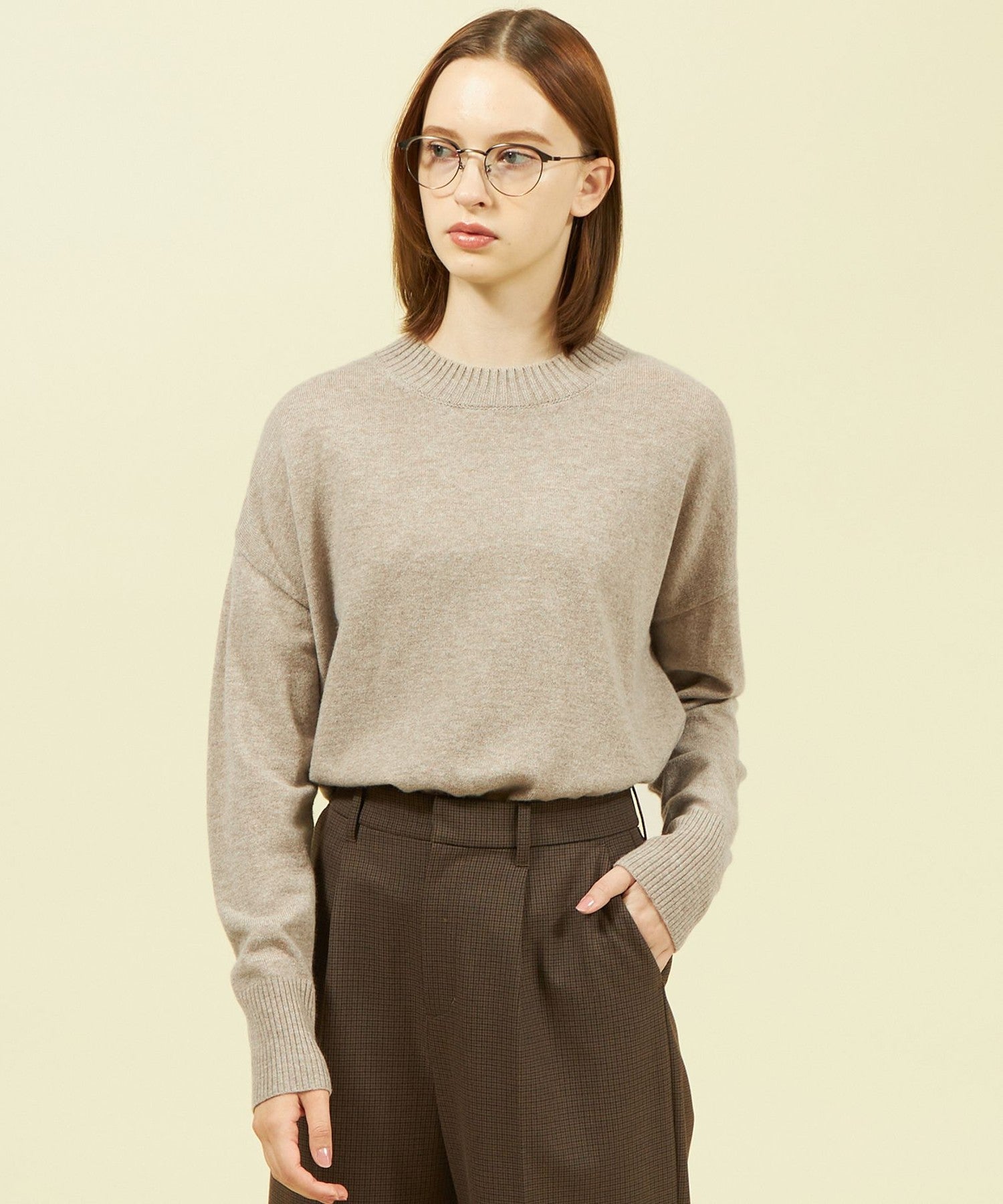 2301-H5N0140140__A,40,モデル身長170cm 着用サイズ：38