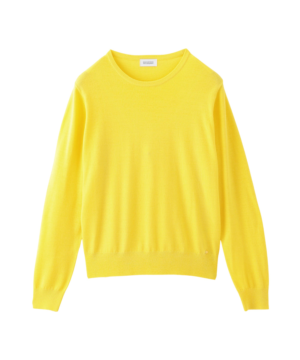ウォッシャブルファインウールニット(トップス)｜MACKINTOSH