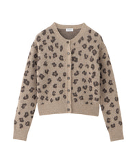 レオパードニットカーディガン(トップス)｜MACKINTOSH