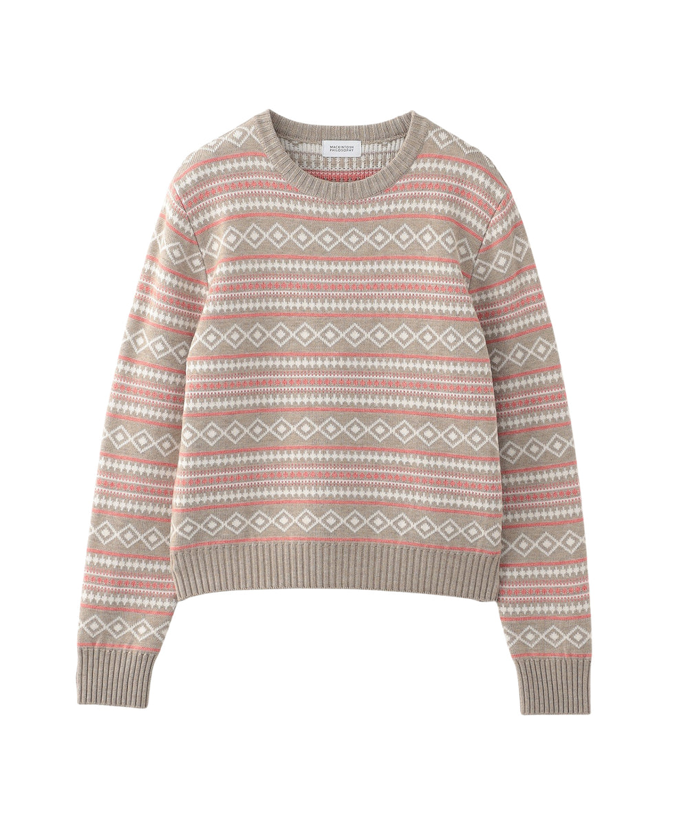 フェアアイルウィンターニット(トップス)｜MACKINTOSH PHILOSOPHY