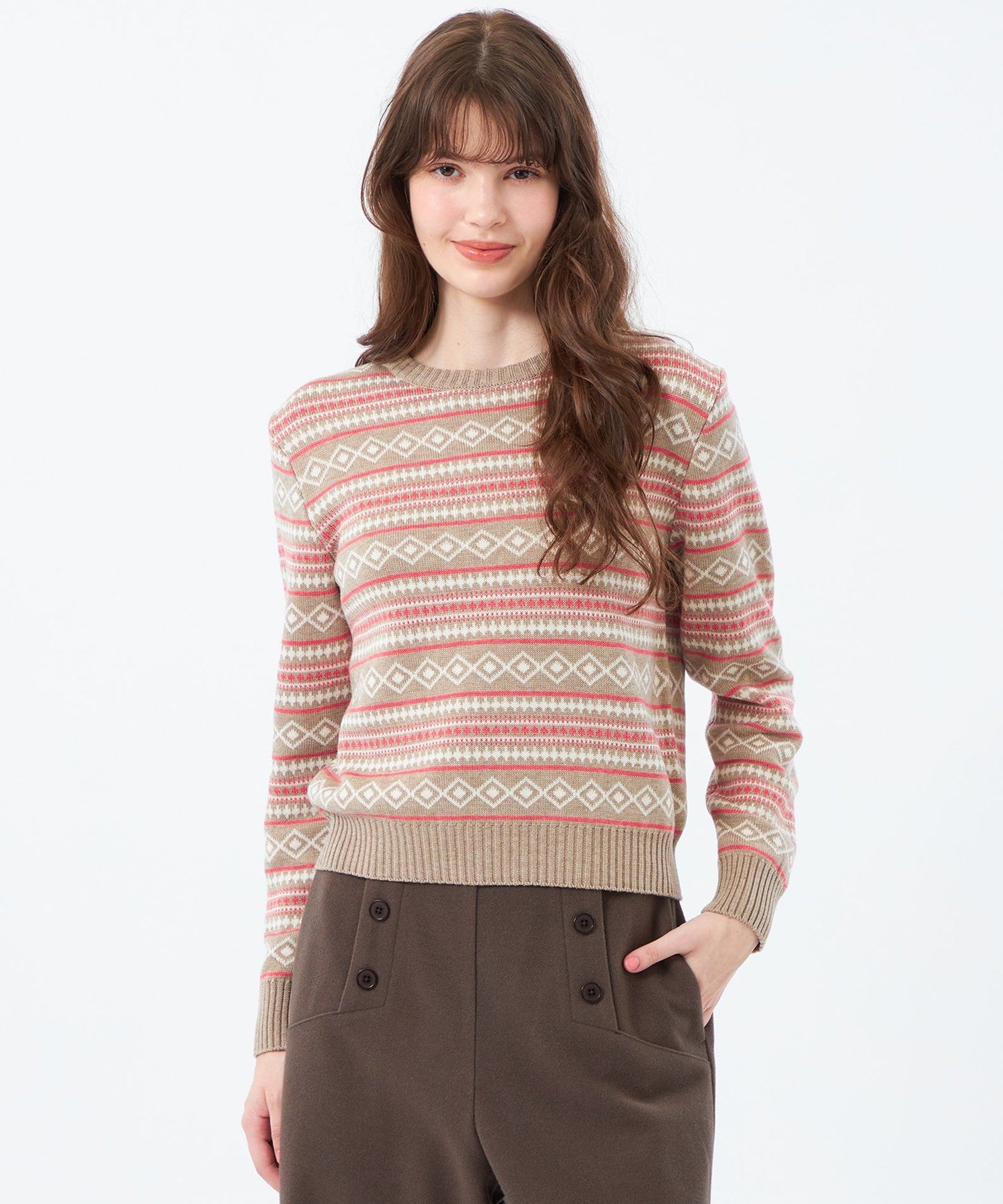 2301-H5N0162340__A,40,モデル身長173cm 着用サイズ：38