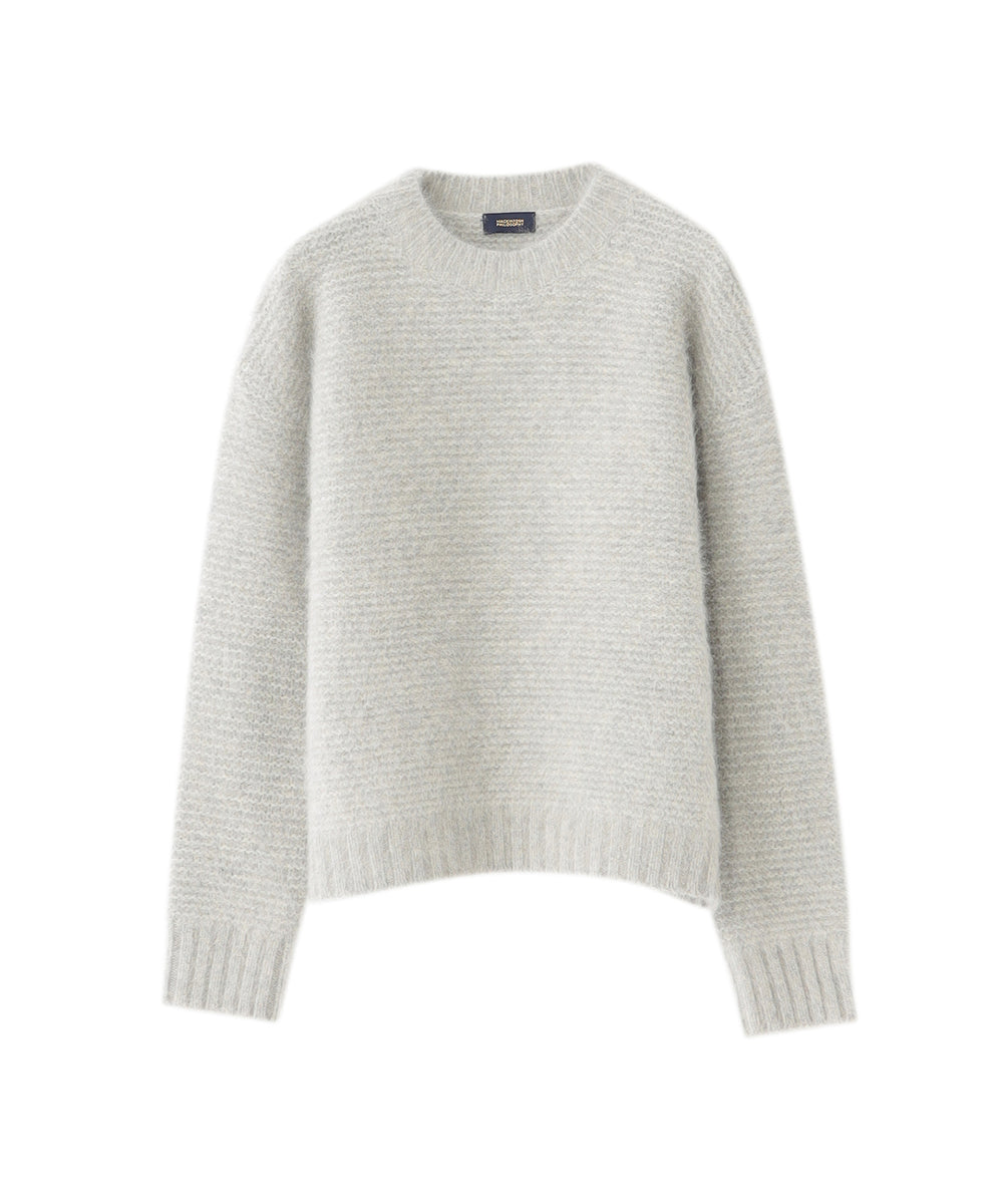 WEB&一部店舗限定】ヤクフォックスローゲージニット(トップス