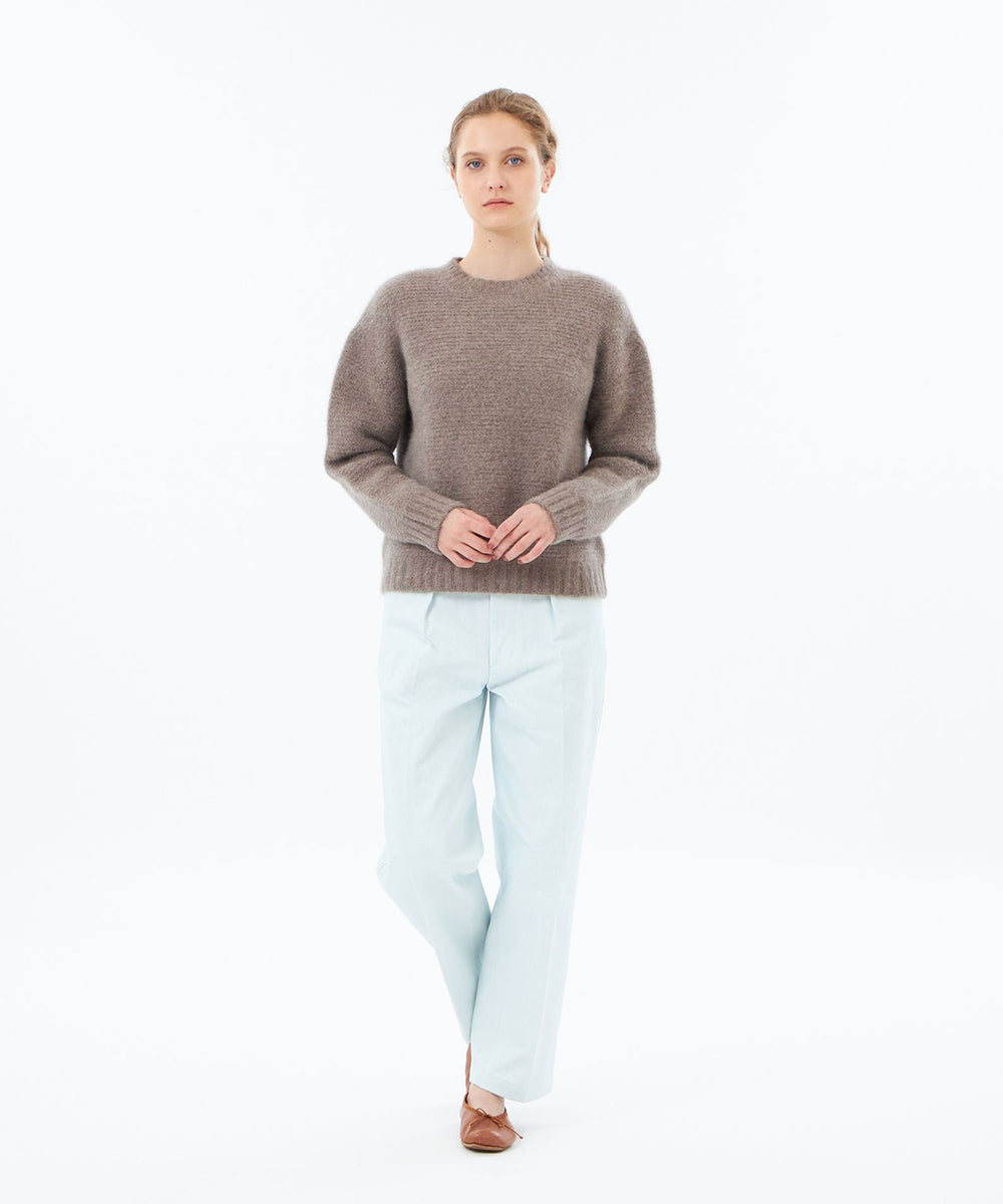 WEB&一部店舗限定】ヤクフォックスローゲージニット(トップス