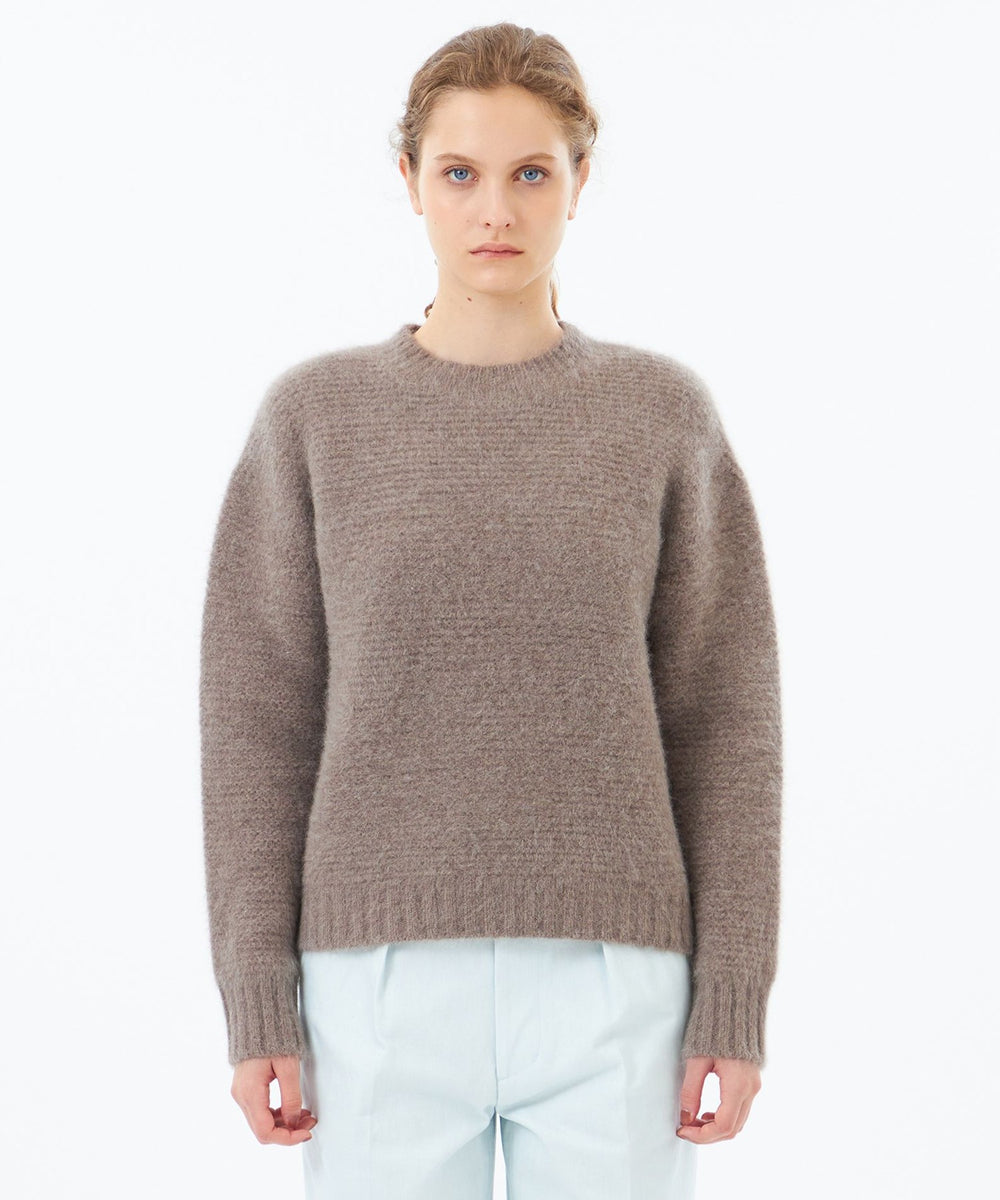 WEB&一部店舗限定】ヤクフォックスローゲージニット(トップス