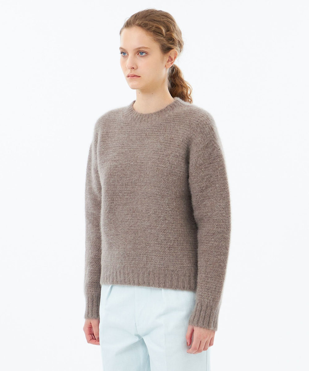 W*a様 YASHIKI コットンニットトップス 3 YASHIKI - Hanadoki Knit(SMOKY BLUE) | Salty