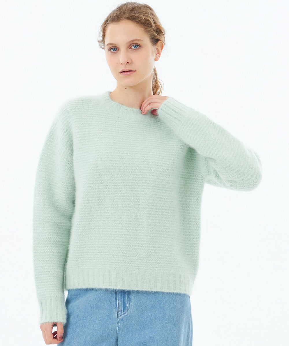 WEB&一部店舗限定】ヤクフォックスローゲージニット(トップス