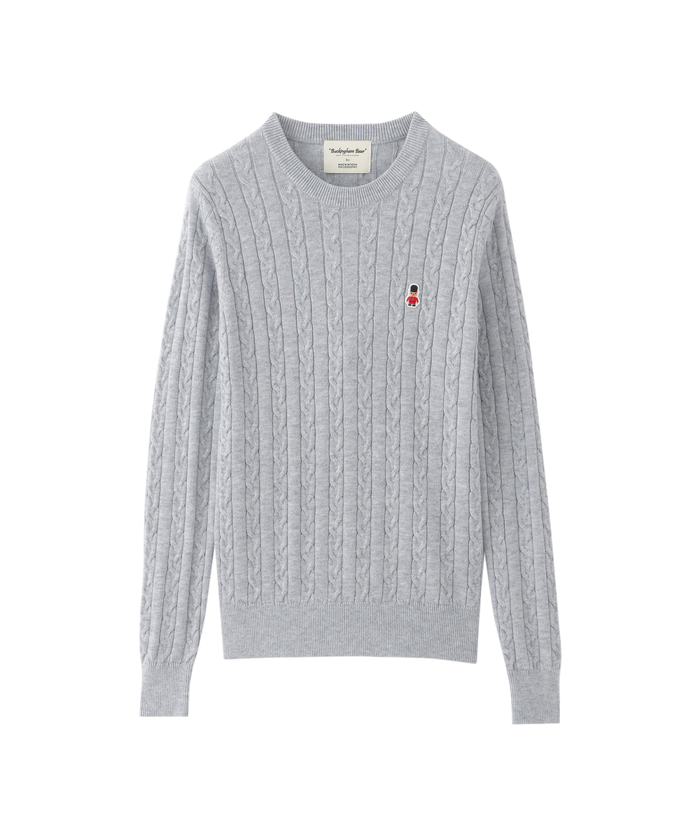 バッキンガムベア ケーブルニット(トップス)｜MACKINTOSH PHILOSOPHY