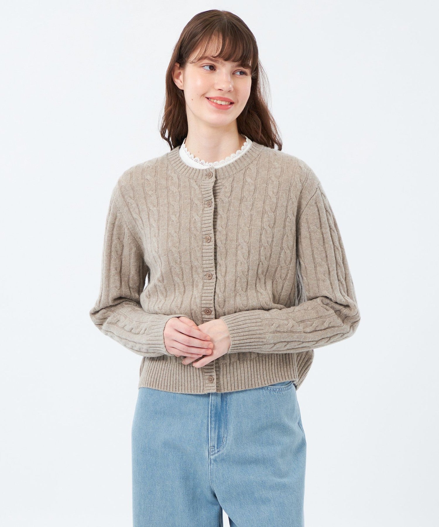 2301-H5N0461340__A,40,モデル身長173cm 着用サイズ：38