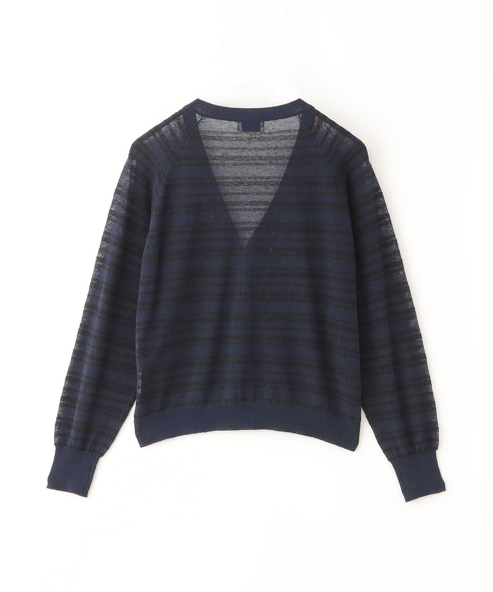 ことページ ブークレーボーダーVネックカーデ(トップス)｜MACKINTOSH PHILOSOPHY