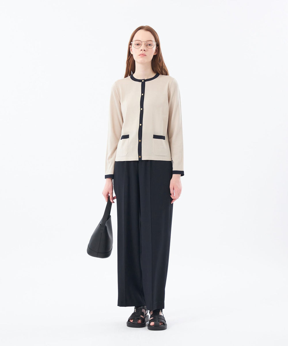 ROYTON（ロイトン）】リネンミックスニット(トップス)｜MACKINTOSH