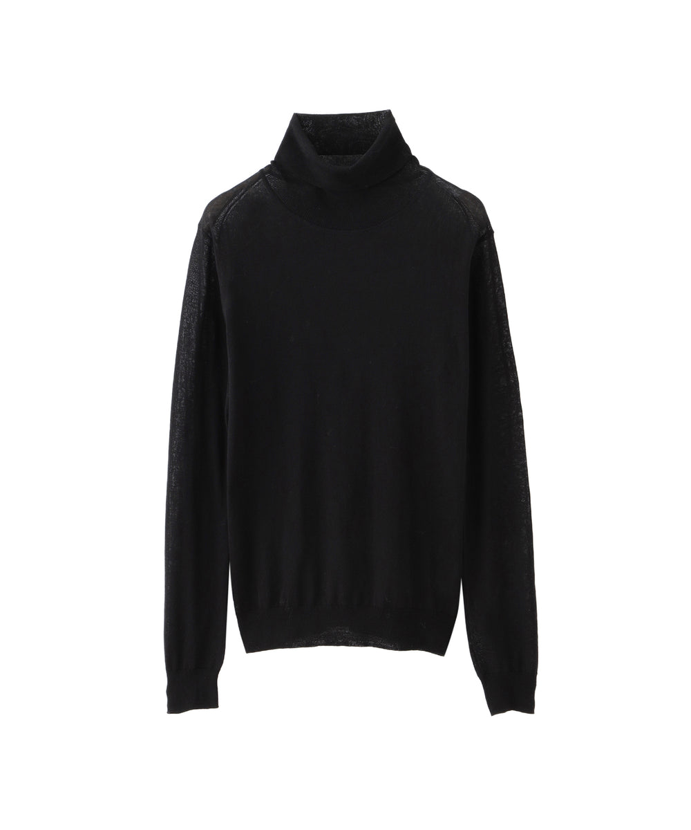 コンパクトコットンシアータートルニット(トップス)｜MACKINTOSH