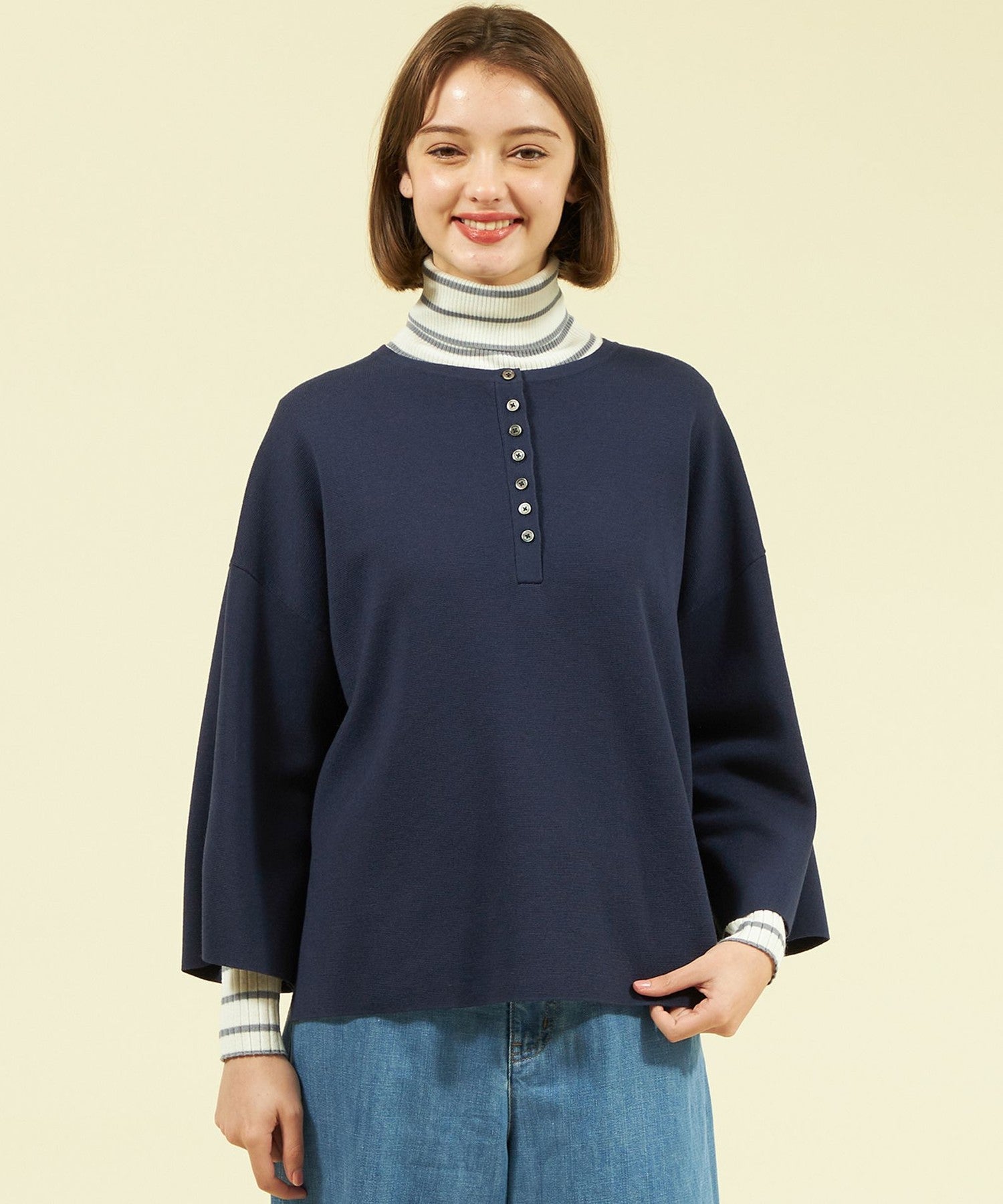 2301-H5N1148529__A,29,モデル身長174cm 着用サイズ：38