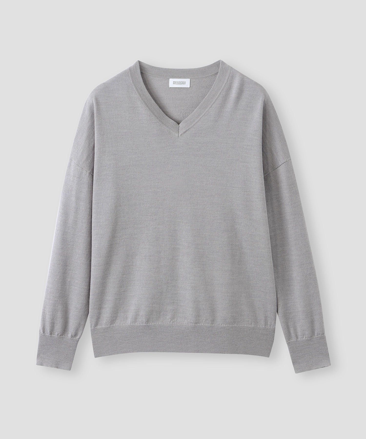 【PHILOSOPHY】レース付きVネックセーター I38（新品未使用） PHILOSOPHY】レース付きVネックセーター I38（新品未使用）