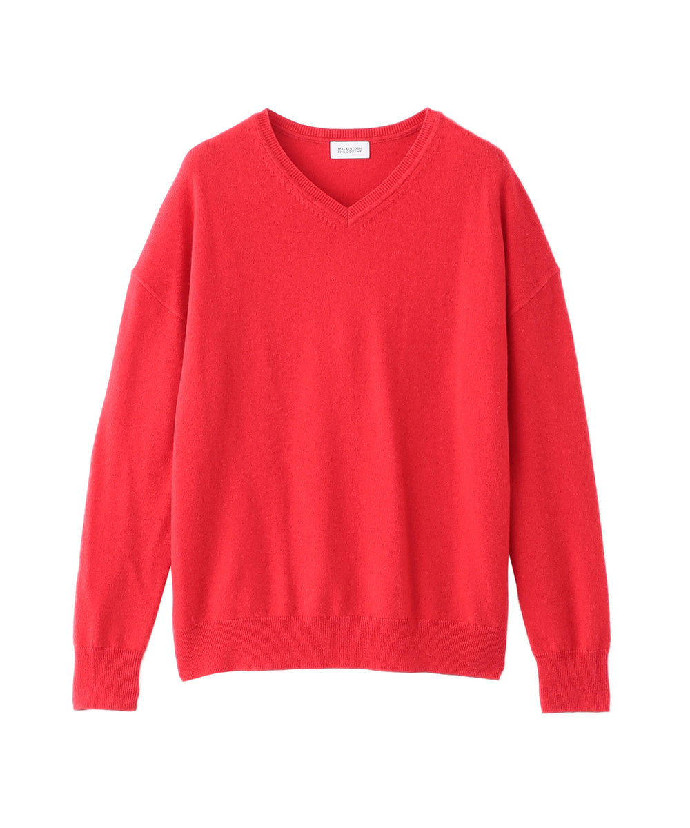 ウールカシミヤVネックプルオーバー(トップス)｜MACKINTOSH PHILOSOPHY