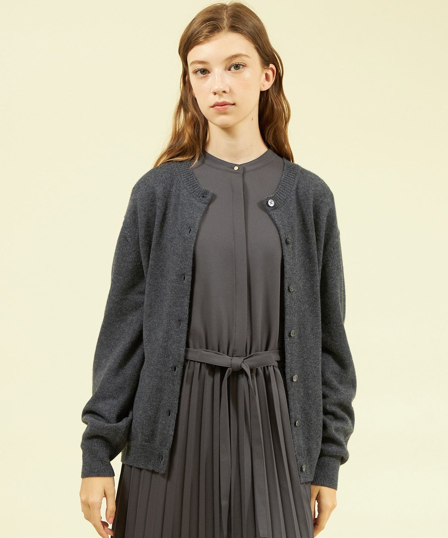 2301-H5N3440108__A,08,モデル身長172cm 着用サイズ：38