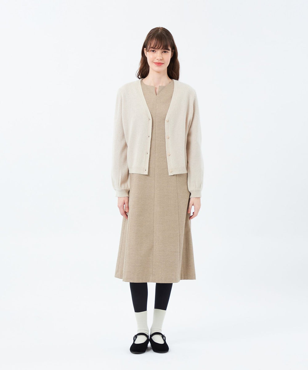 カーディガン　MACKINTOSH PHILOSOPHY トリミングカラーVネックカーディガン(トップス)｜MACKINTOSH