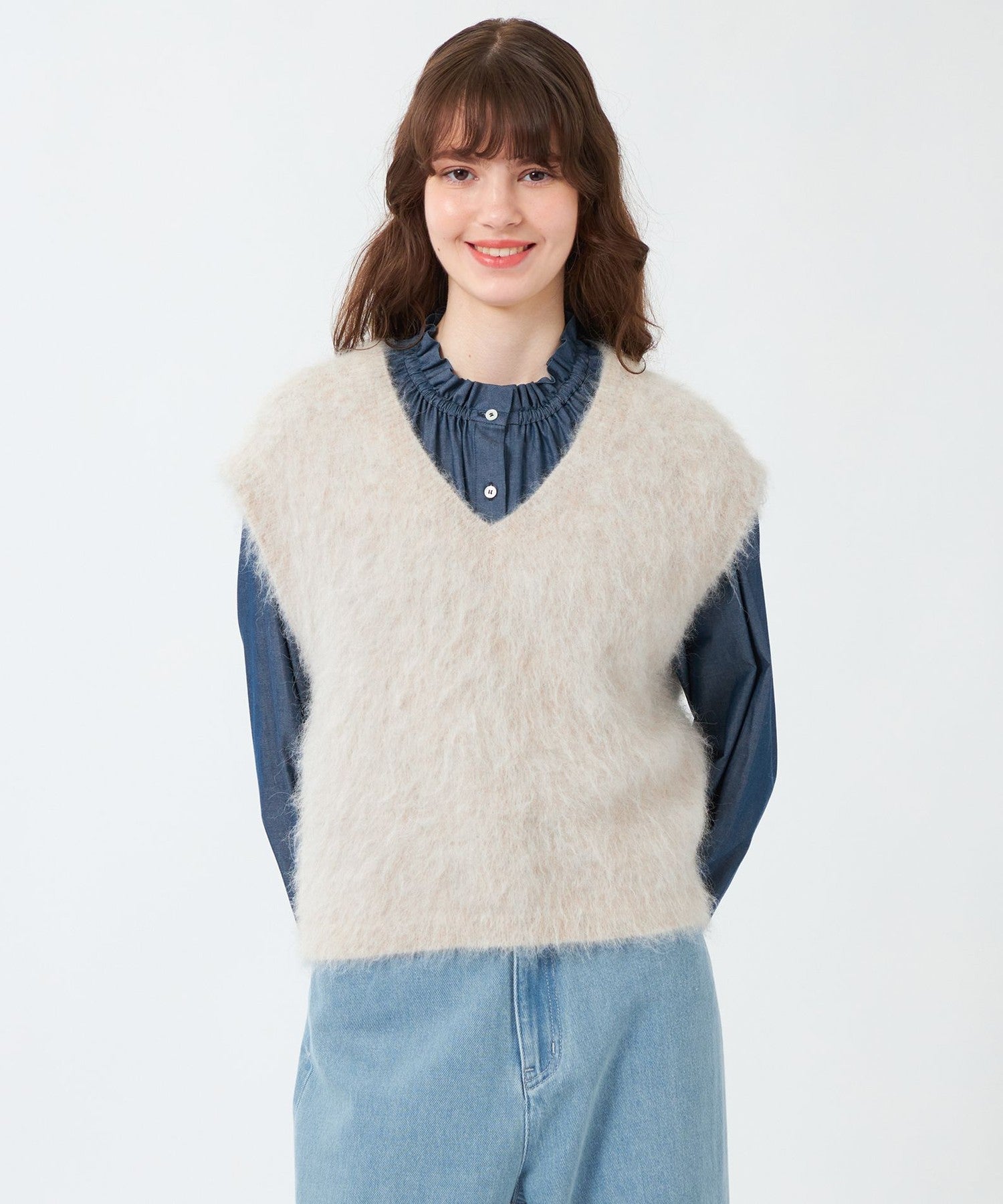 2301-H5N3961503__A,03,モデル身長173cm 着用サイズ：38