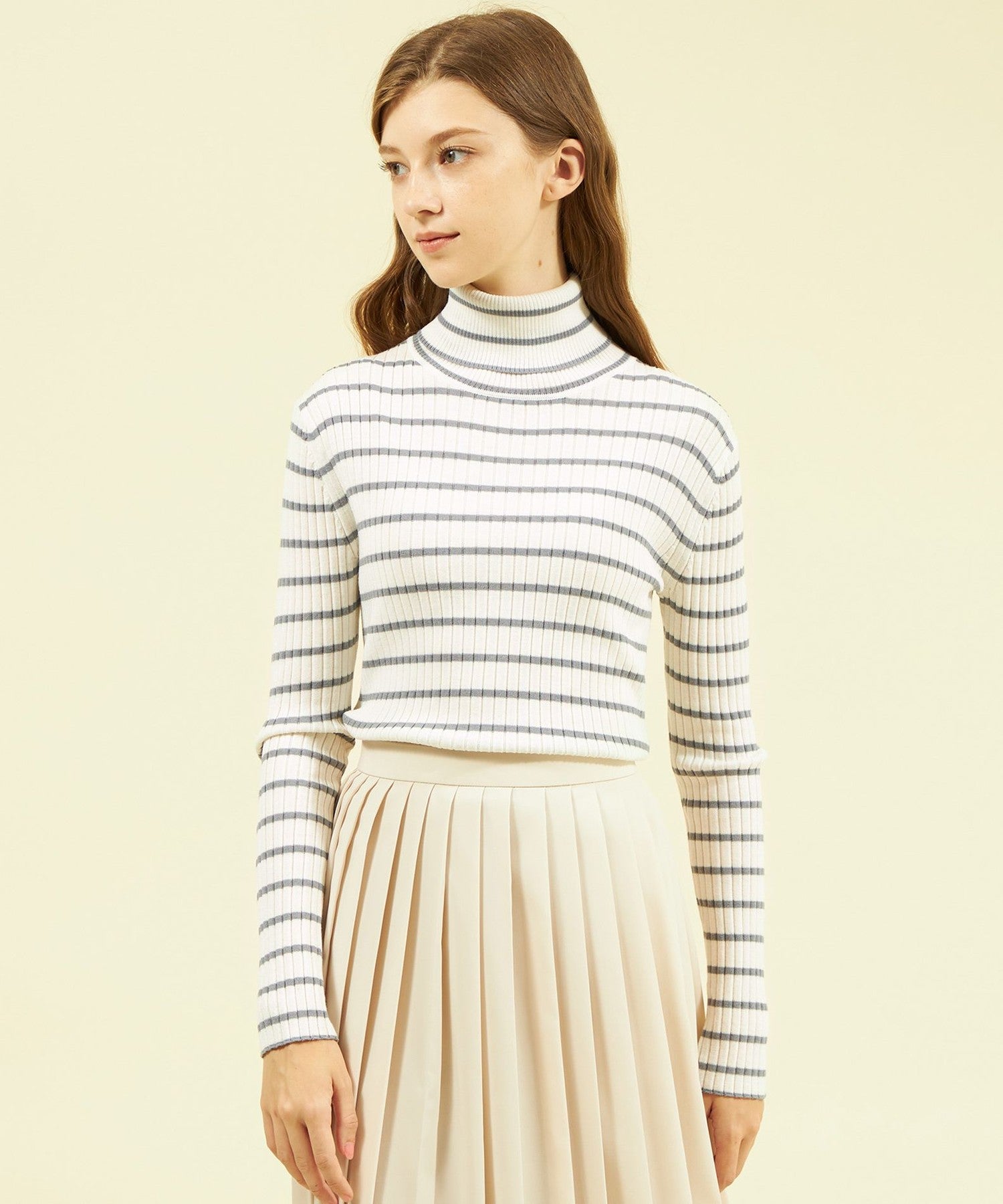 2301-H5N4148603__A,03,モデル身長172cm 着用サイズ：38