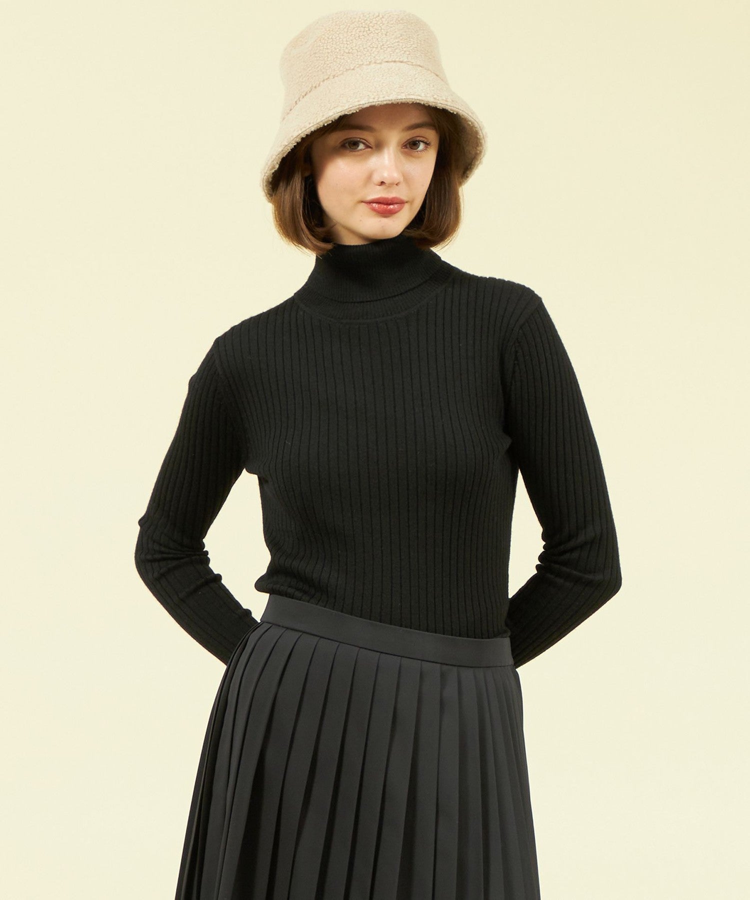 2301-H5N4148609__A,09,モデル身長174cm 着用サイズ：38