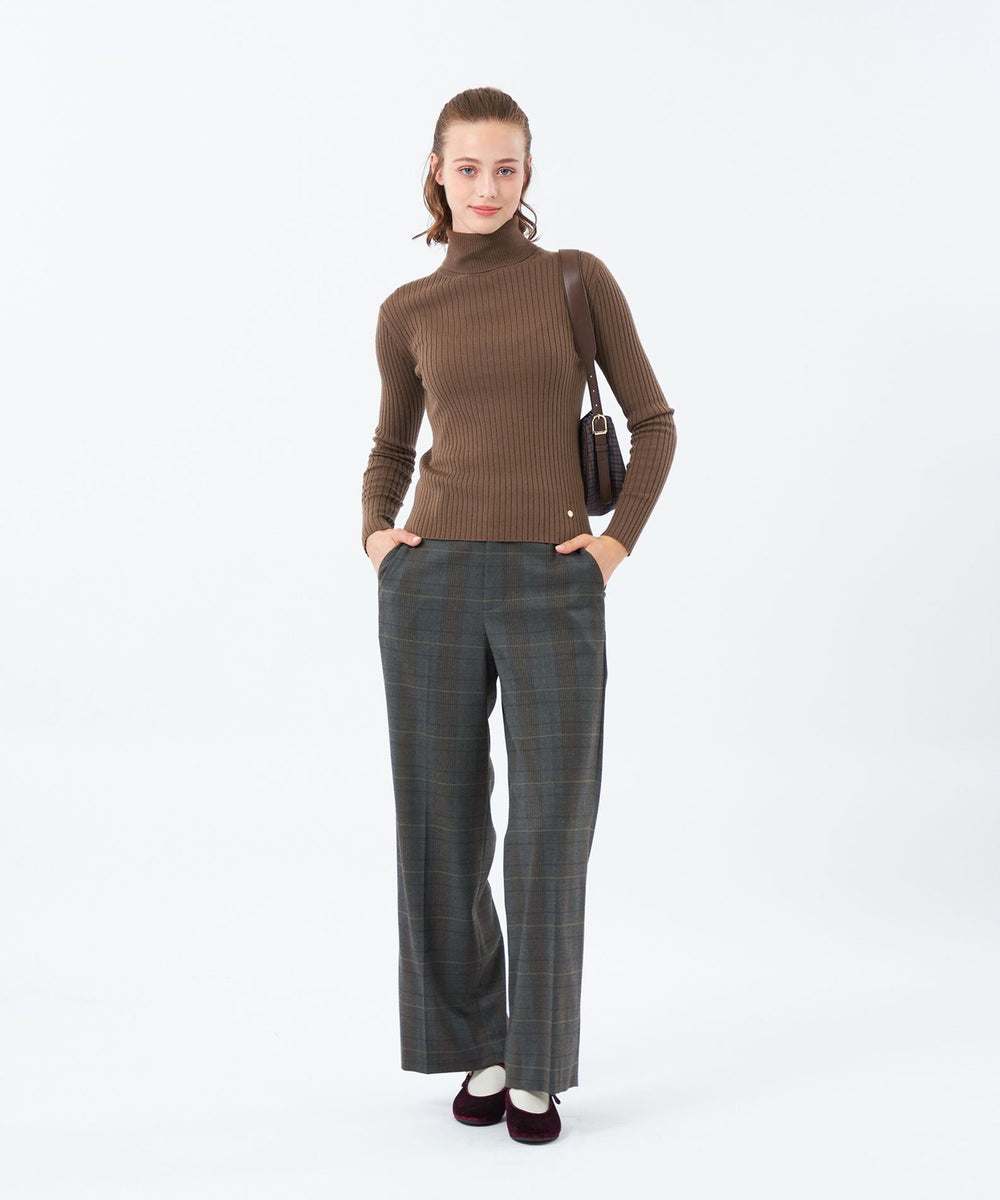 極美品✨マッキントッシュフィロソフィー　ニット　テーラード　霜降り　洗える　38 LEE11月号掲載/蛯原友里さん着用】ウォッシャブルファインウール