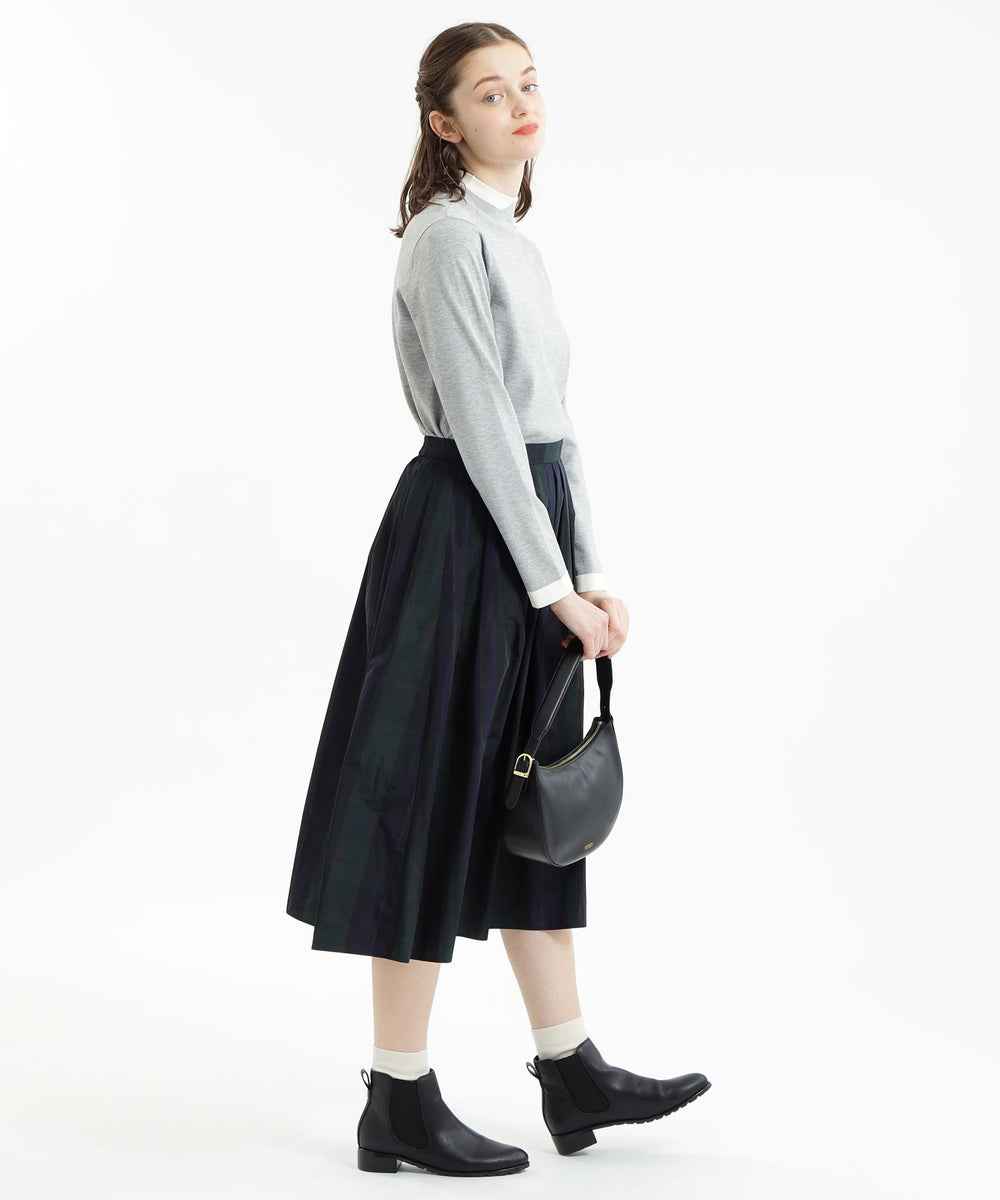 Cleric Collar Knit ロングスリーブプルオーバー(トップス