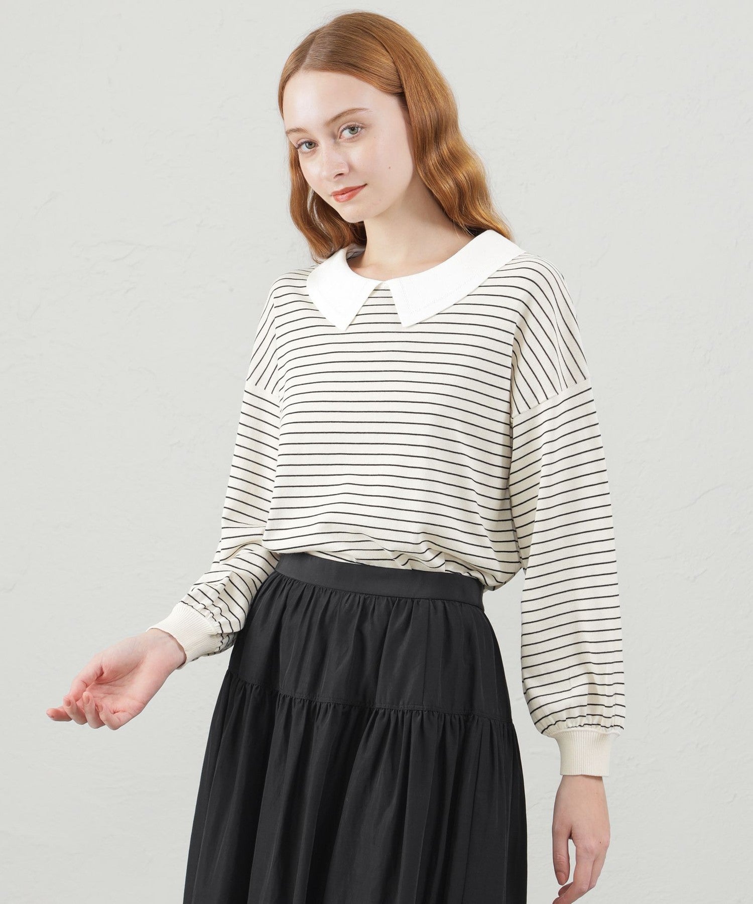 2301-H5N5147403__A,03,モデル身長174cm 着用サイズ：38