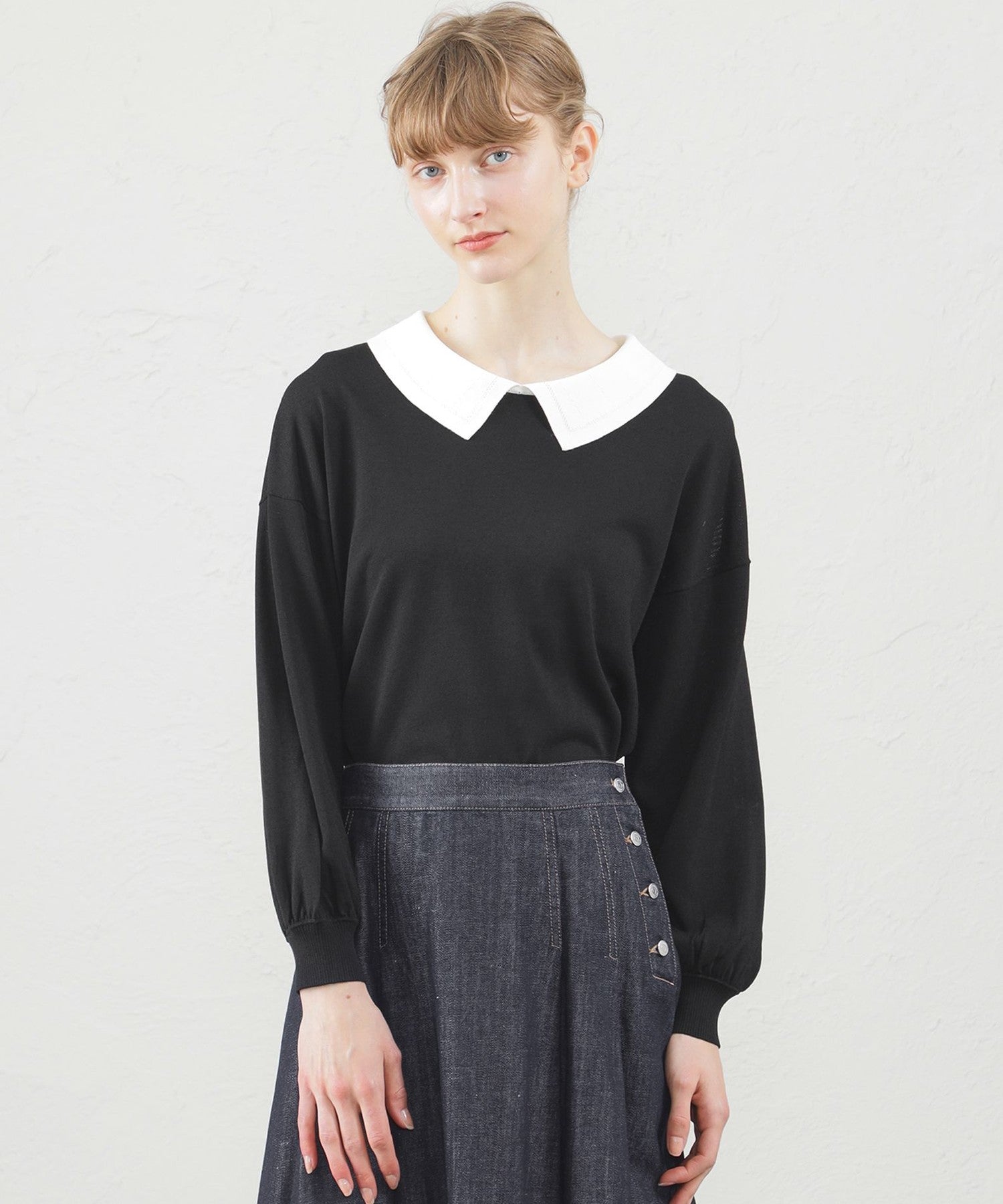 2301-H5N5147409__A,09,モデル身長173cm 着用サイズ：38