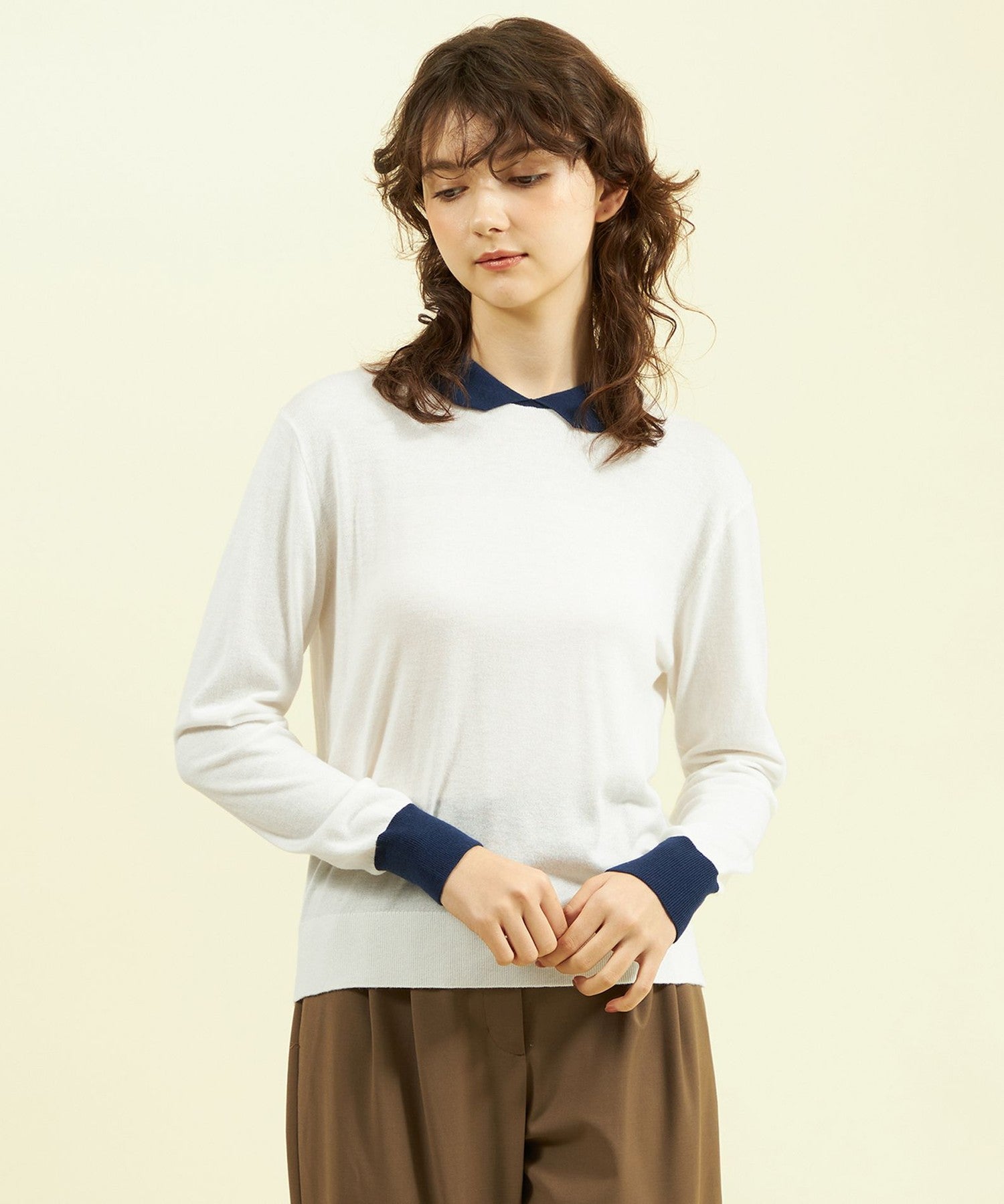 2301-H5N5149002__A,02,モデル身長173cm 着用サイズ：38