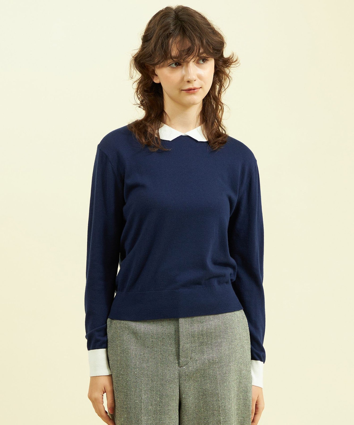 2301-H5N5149029__A,29,モデル身長173cm 着用サイズ：38