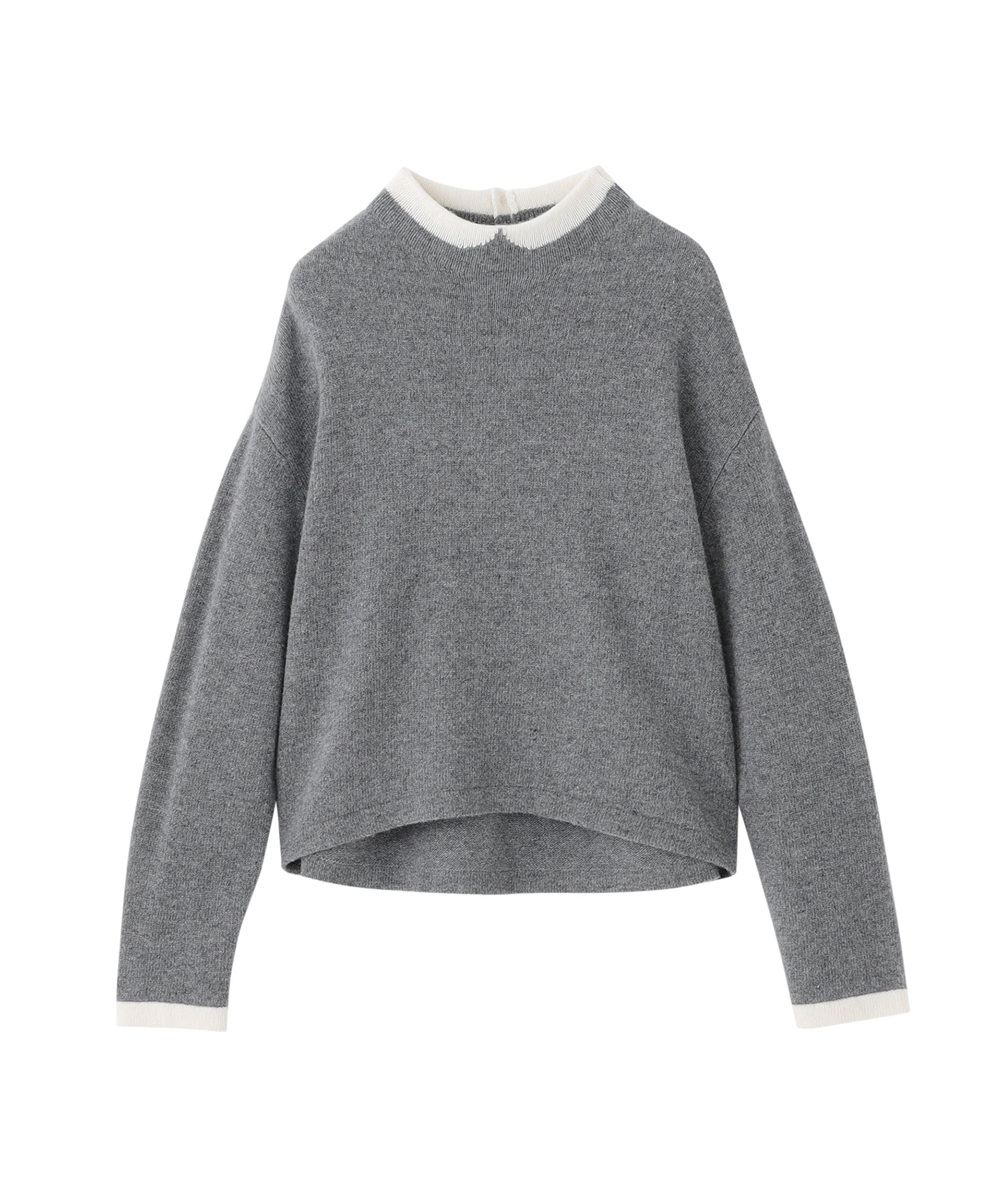 Cleric Collar Knit ウールカシミヤ製(トップス)｜MACKINTOSH