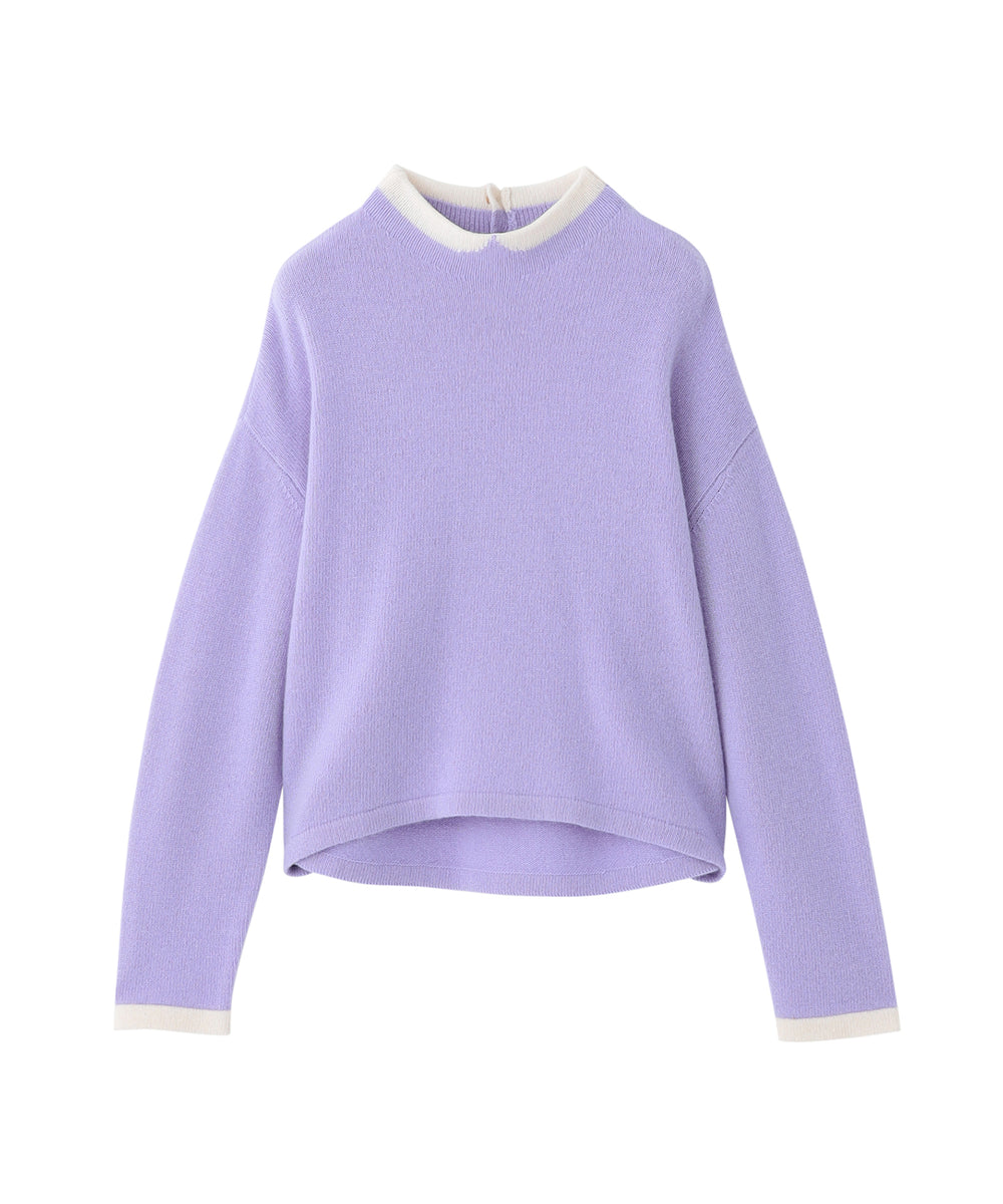 Cleric Collar Knit ウールカシミヤ製(トップス)｜MACKINTOSH