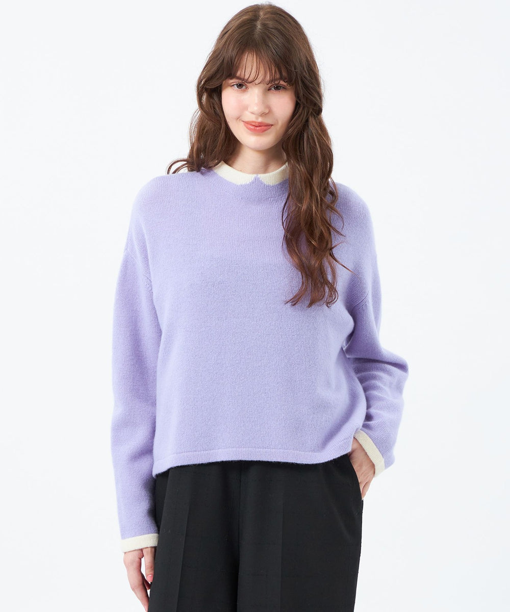 Cleric Collar Knit ウールカシミヤ製(トップス)｜MACKINTOSH