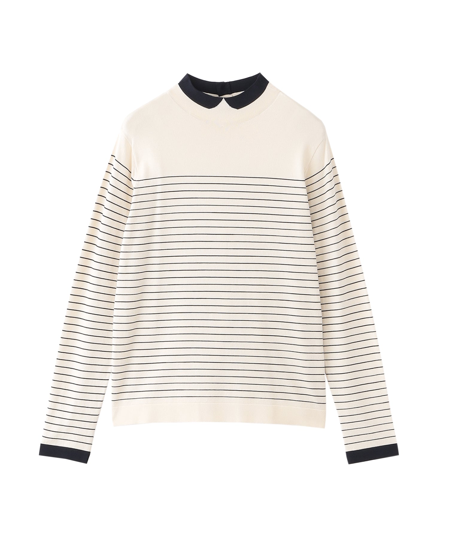 25年秋冬モデル】Cleric Collar Knit ロングスリーブ(トップス