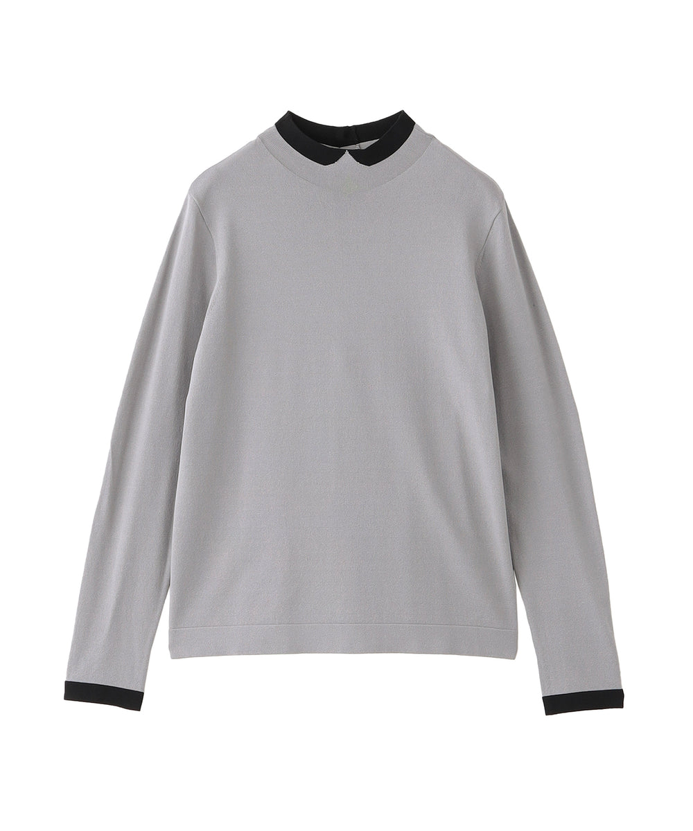 Cleric Collar Knitロングスリーブ 25年秋冬モデル】Cleric Collar Knit ロングスリーブ(トップス