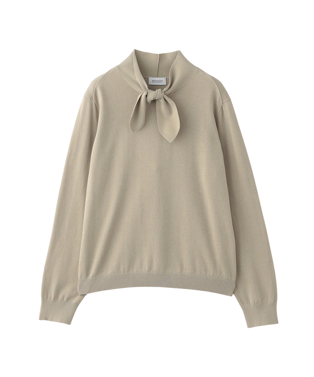 リボンタイロングスリーブニット(トップス)｜MACKINTOSH PHILOSOPHY