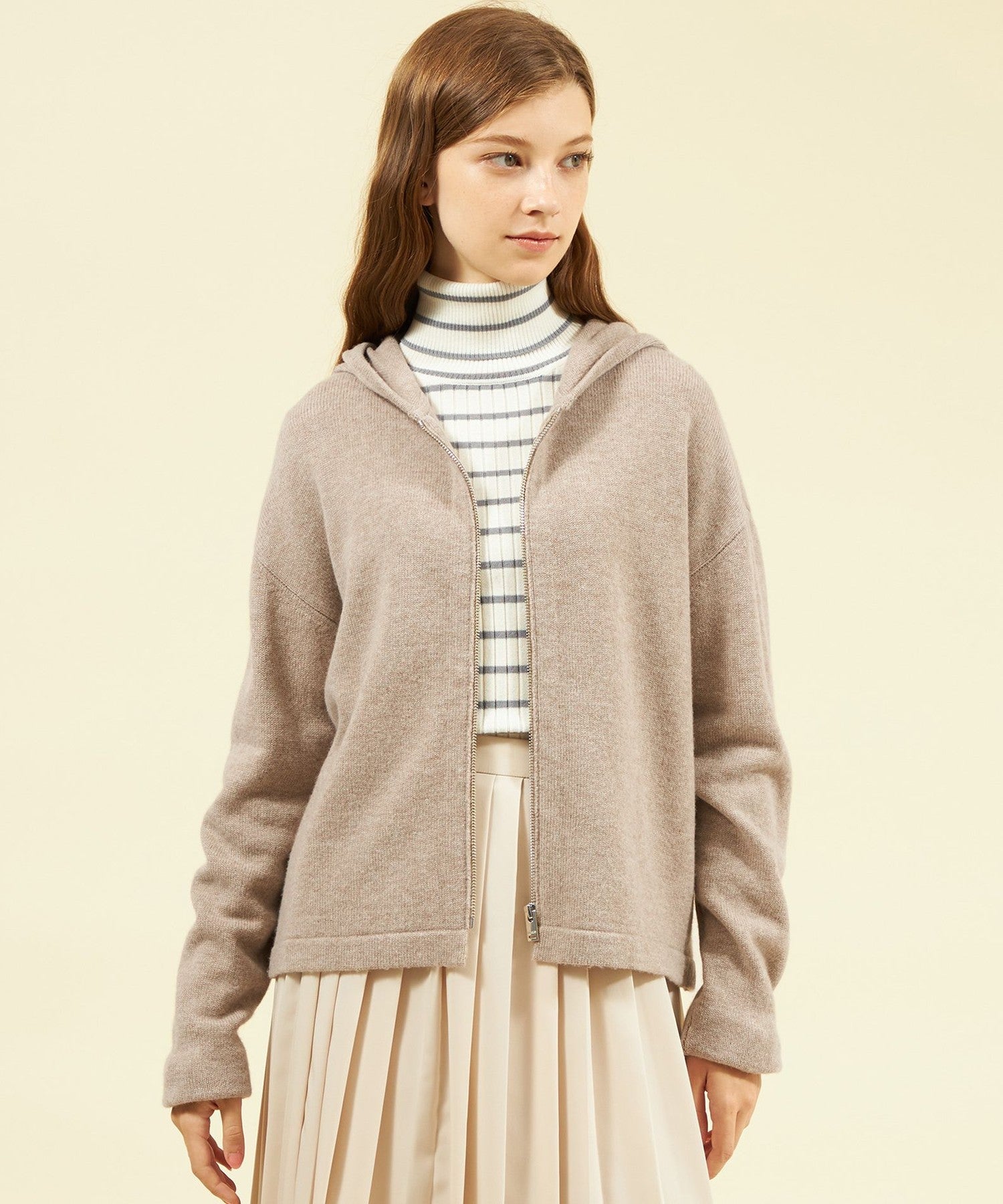 2301-H5N5440140__A,40,モデル身長172cm 着用サイズ：38