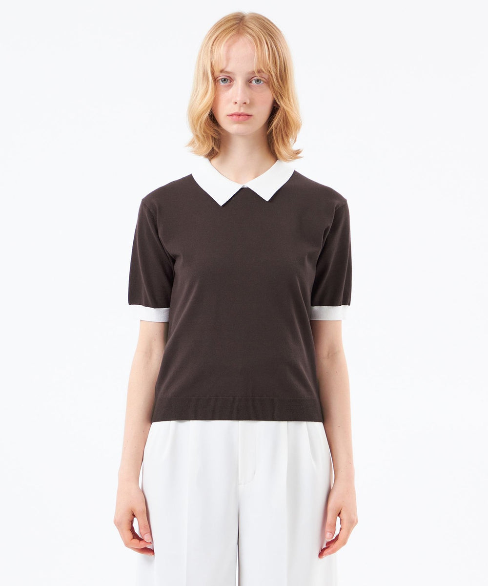 WEB&一部店舗限定】ポロカラーニット(トップス)｜MACKINTOSH