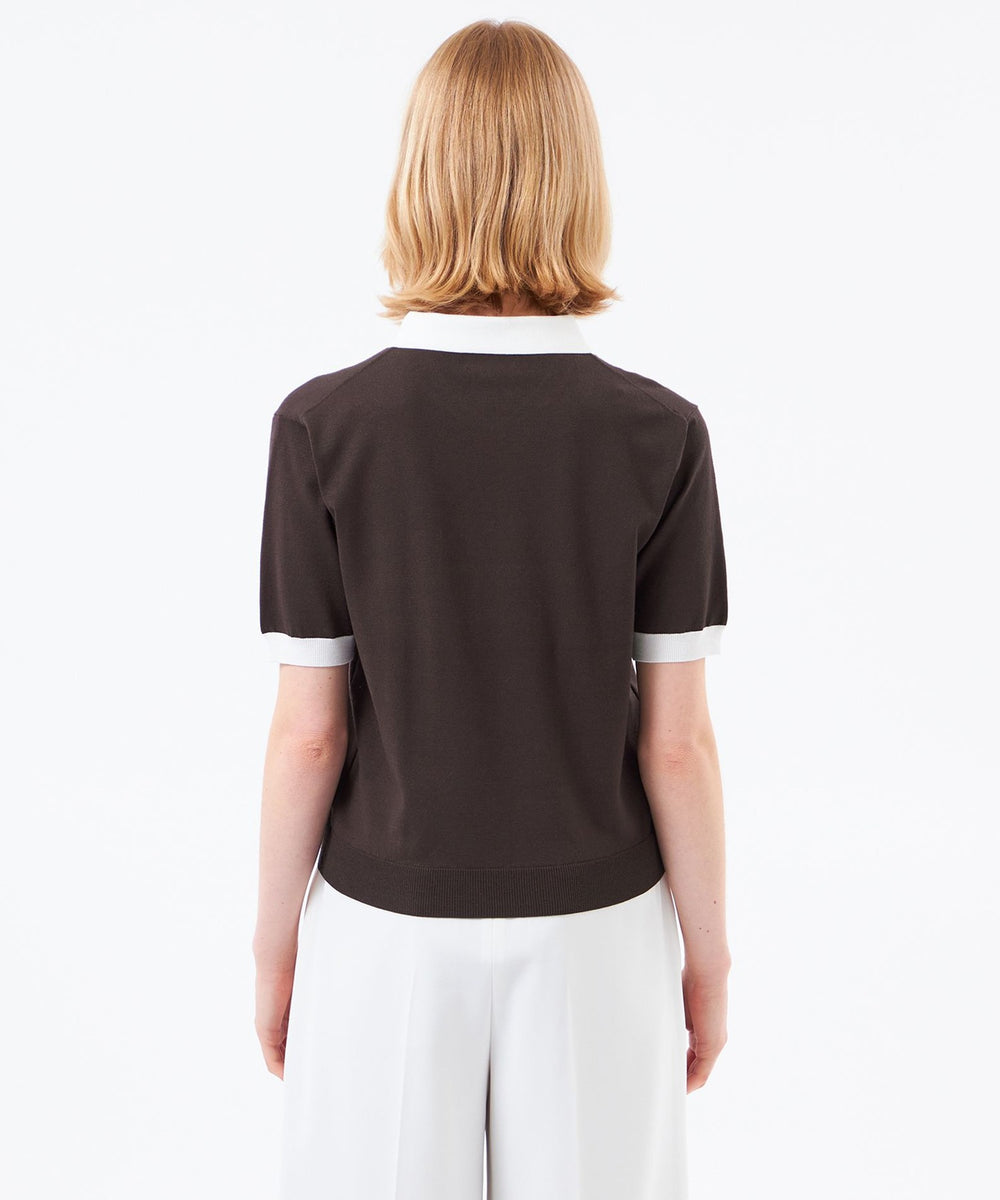 Philosophy フィロソフィー トップス WEB&一部店舗限定】ポロカラーニット(トップス)｜MACKINTOSH