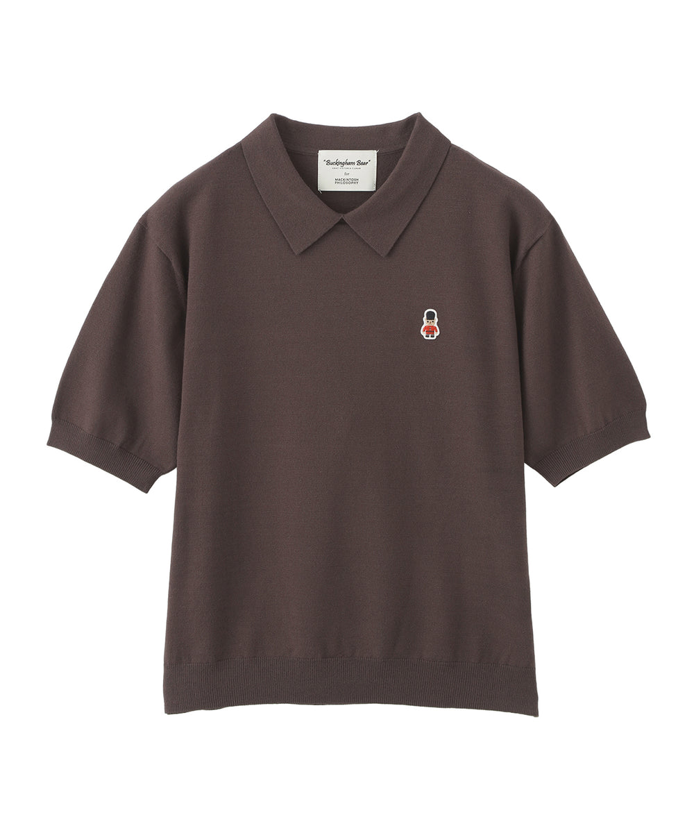 WEB&一部店舗限定】バッキンガムベア ポロカラーニット(トップス