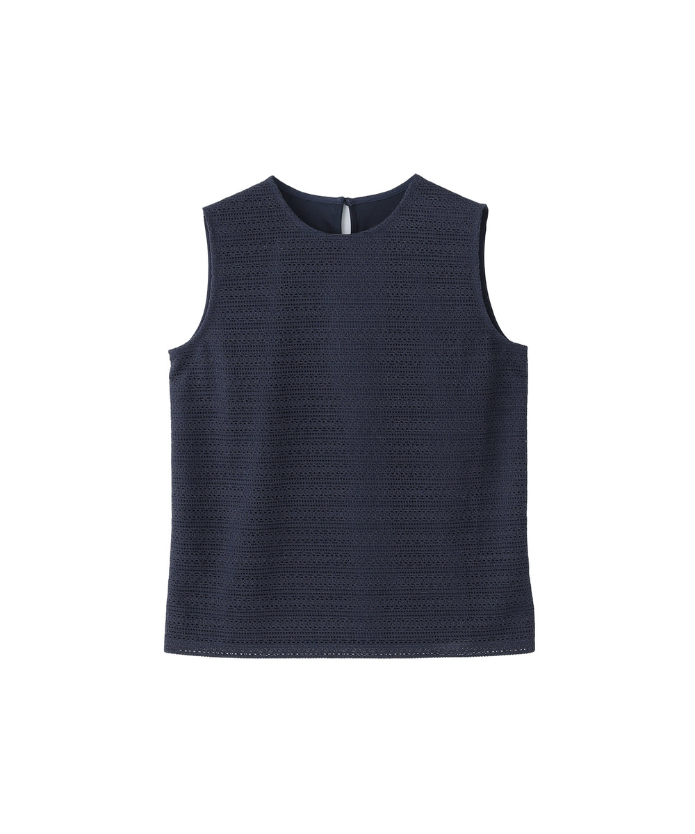 MACKINTOSH/マッキントッシュ　ノースリーブ カットソー LEEweb/蛯原友里さん着用】レースコンビノースリーブカットソー