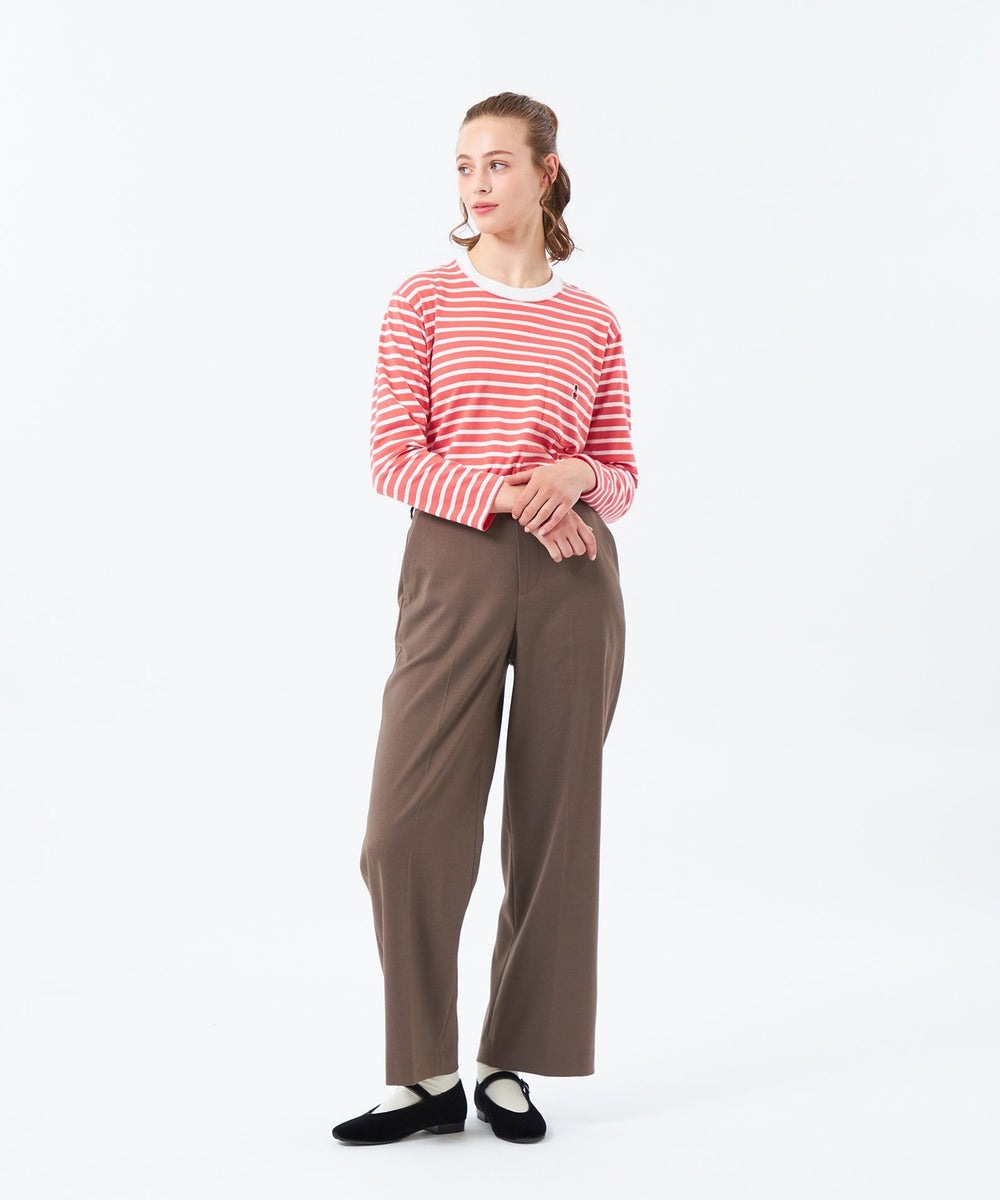 バッキンガムベア ボーダーポケットロンT(トップス)|MACKINTOSH バッキンガムベア ボーダーポケットロンT(トップス)|MACKINTOSH