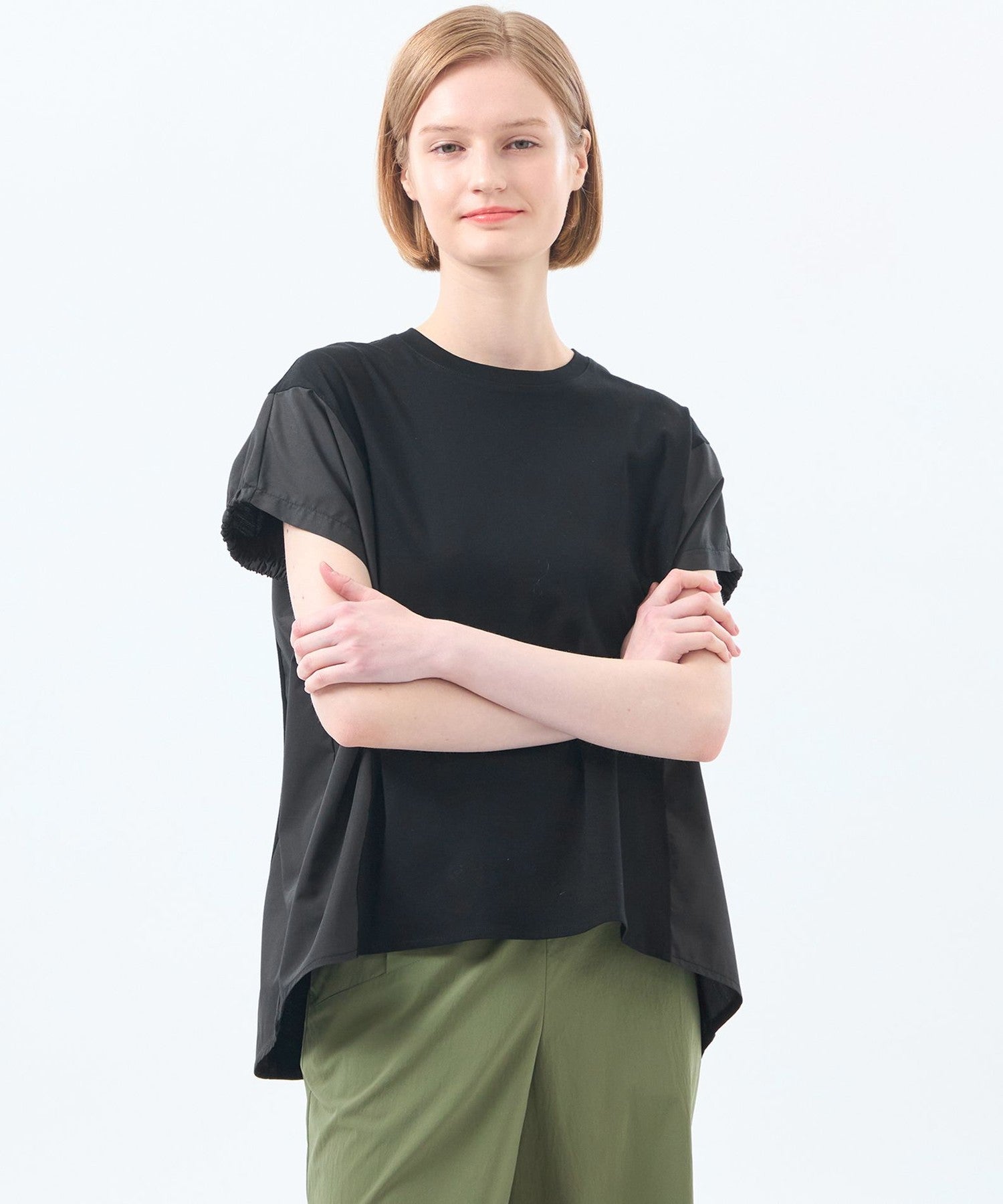 2301-H5P1653109__A,09,モデル身長173cm 着用サイズ：38