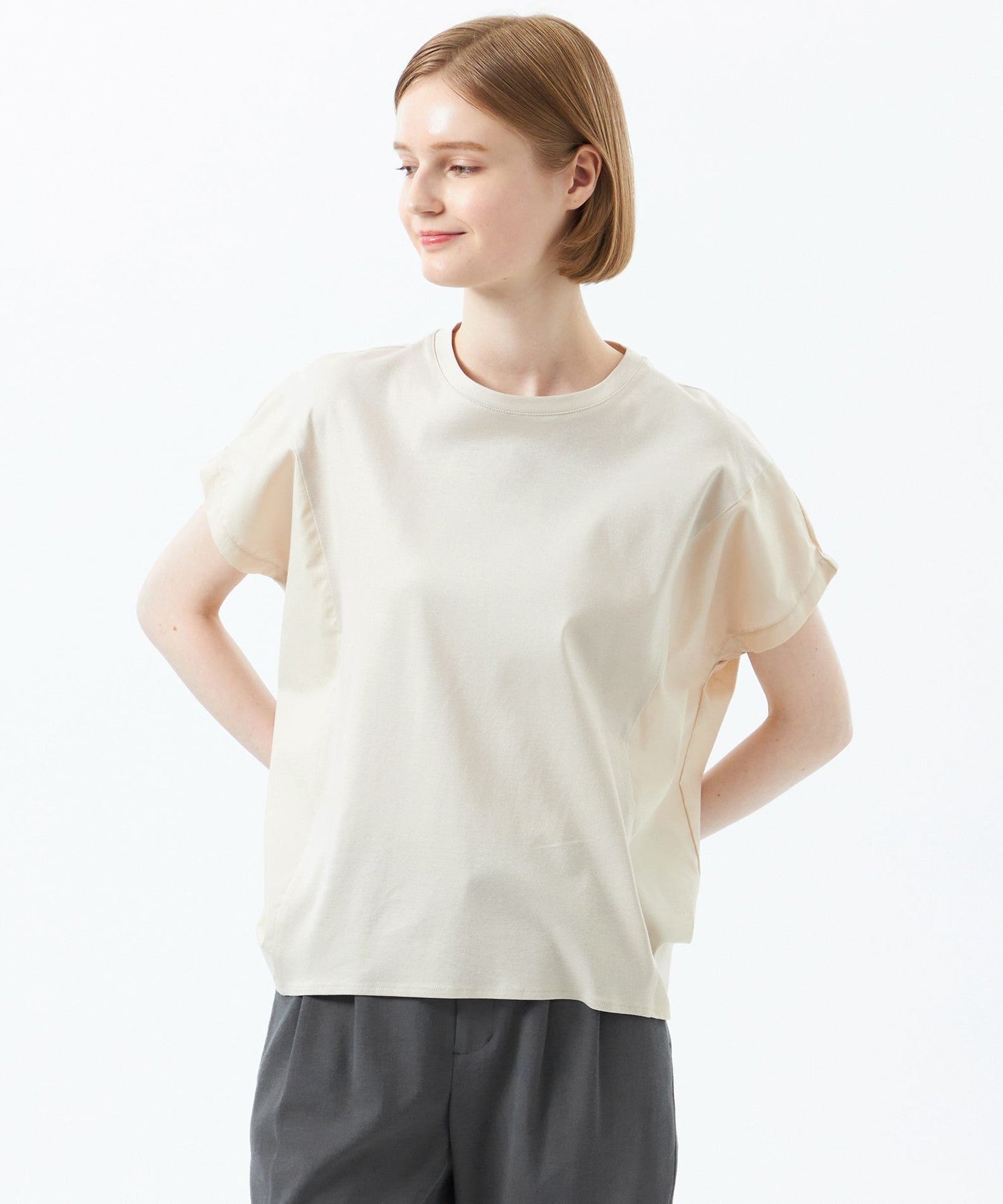 2301-H5P1653140__A,40,モデル身長173cm 着用サイズ：38