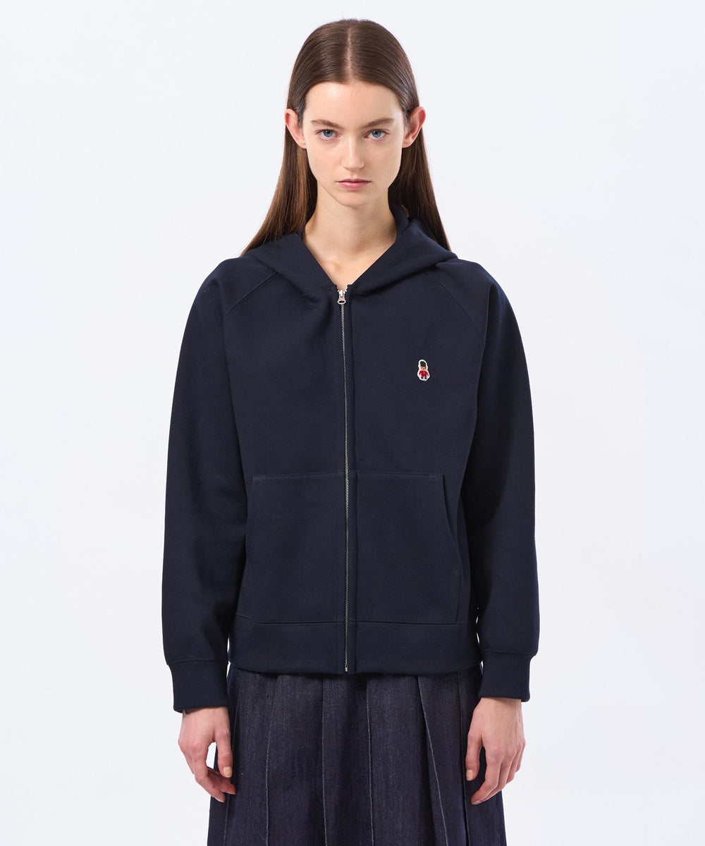 マッキントッシュフィロソフィー バッキンガムベア ニット パーカー 紺 ネイビー マッキントッシュフィロソフィー バッキンガムベア ニット パーカー 紺