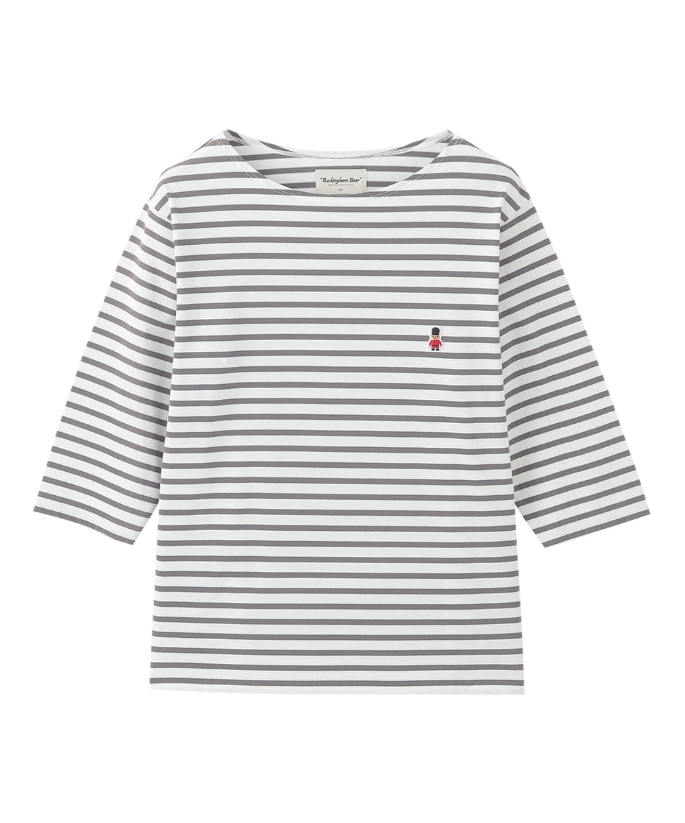 MACKINTOSH PHILOSOPHYバッキンガムベアバスクボーダーTシャツ バッキンガムベア バスクボーダーTシャツ(トップス)｜MACKINTOSH