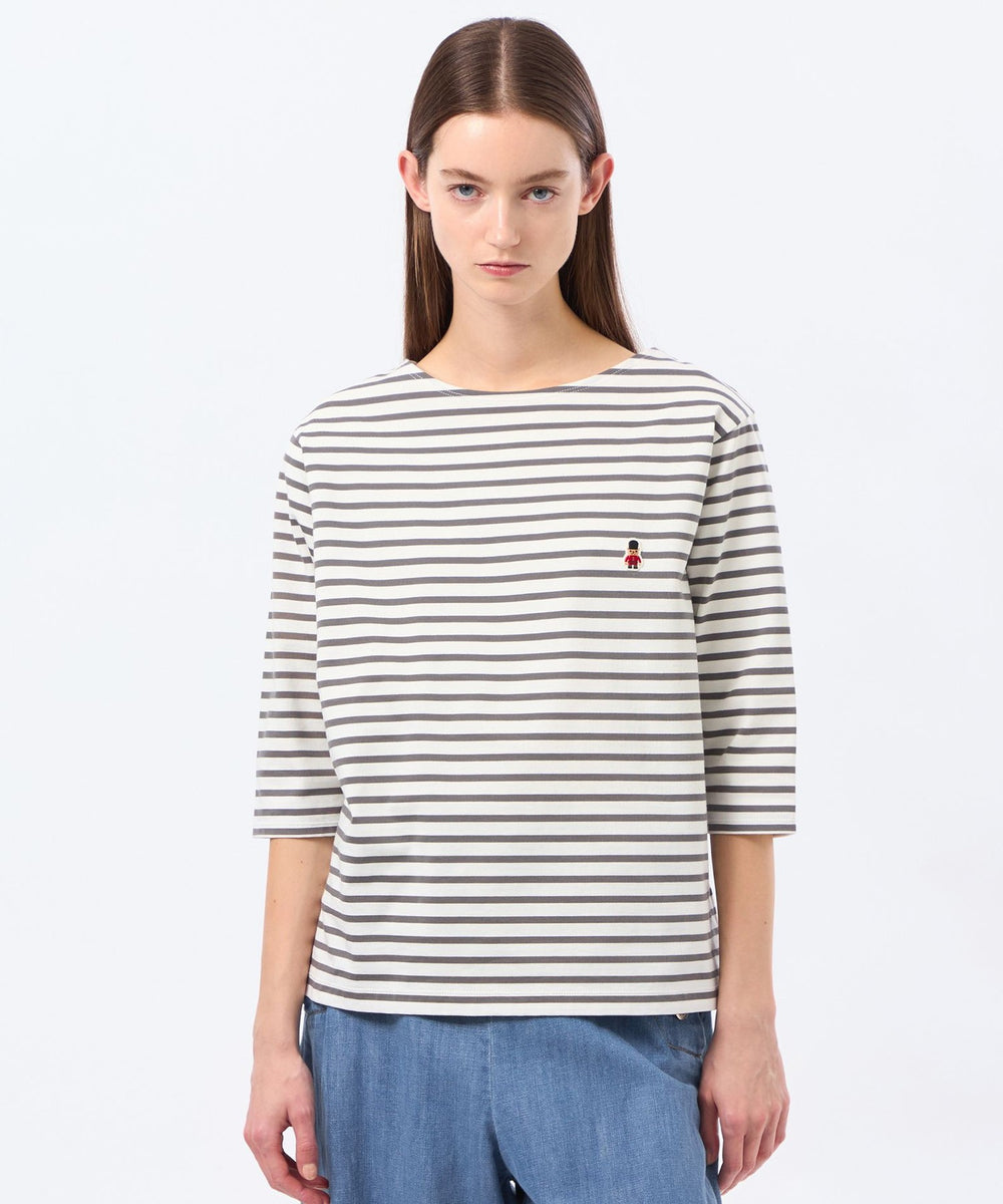 MACKINTOSH PHILOSOPHYバッキンガムベアバスクボーダーTシャツ バッキンガムベア バスクボーダーTシャツ(トップス)｜MACKINTOSH
