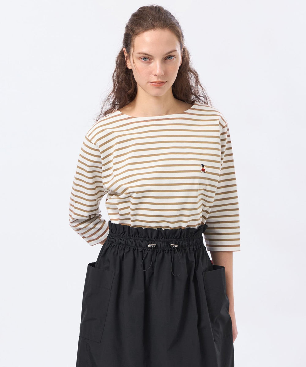 MACKINTOSH PHILOSOPHYバッキンガムベアバスクボーダーTシャツ バッキンガムベア バスクボーダーTシャツ(トップス)｜MACKINTOSH