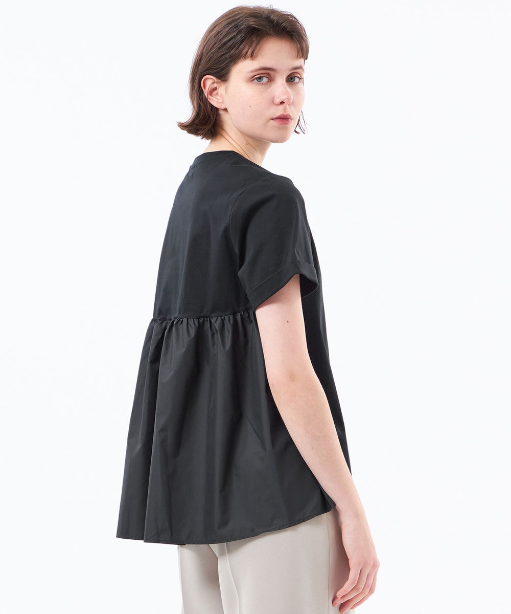 マッキントッシュ MACKINTOSH オーバーサイズ ボックス ムジカットソー WEB&一部店舗限定】タフタコンビカットソー(トップス)｜MACKINTOSH