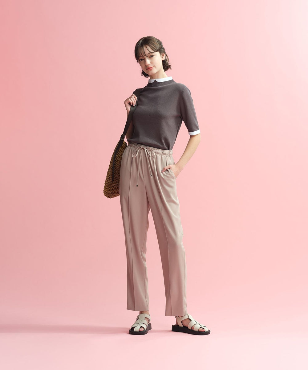 Alby Easy Pants（アルビー イージーパンツ）】バックサテン(パンツ